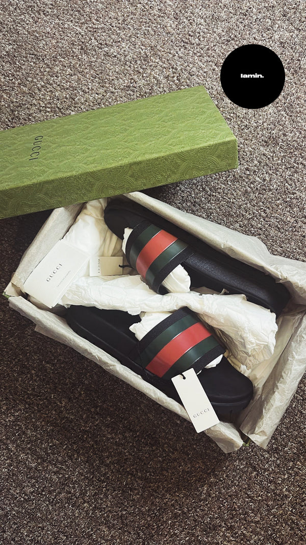 Gucci Messenger Slides